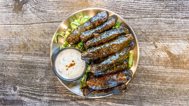Hand-Rolled Dolmas.
