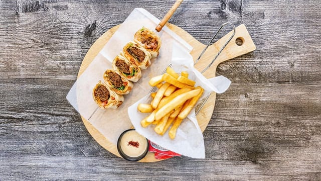 Roll Kabobs.
